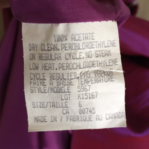 Cache A-line maxi skirt. Iridescent fuchsia.Sz 6 - Picture 4 of 4